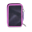 Picture of SEVEN SHADOWS OF COLOUR 3 ZIP PINK FILLED PENCIL CASE